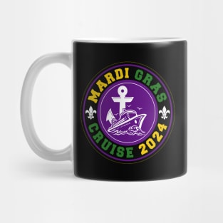 Mardi Gras Cruise 2024 Mug